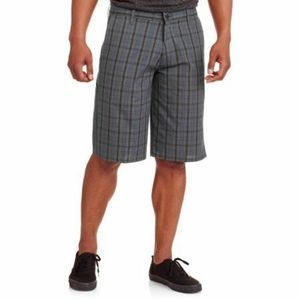 Gray Plaid Men's Dickies Shorts LIKE NEW